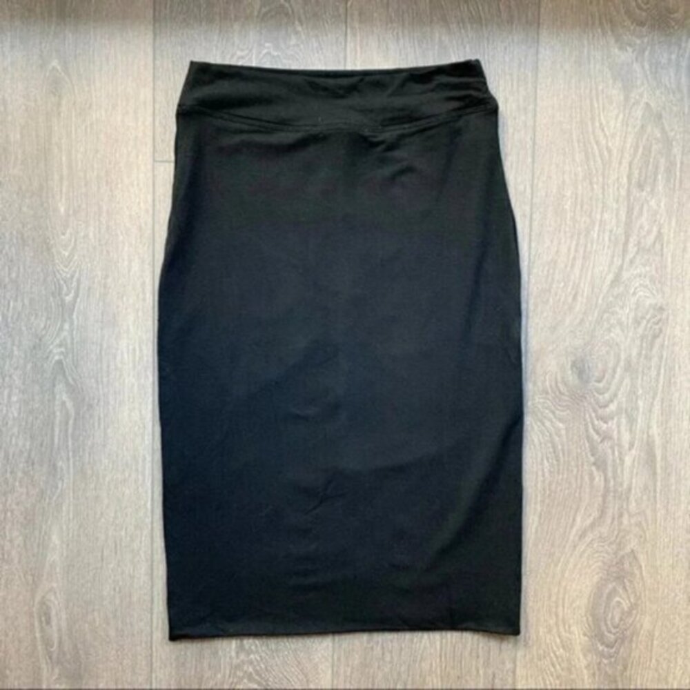 LNA Skirt Slit Mini High Rise Waist Black Small Whimsigoth Business casual - Picture 15 of 16